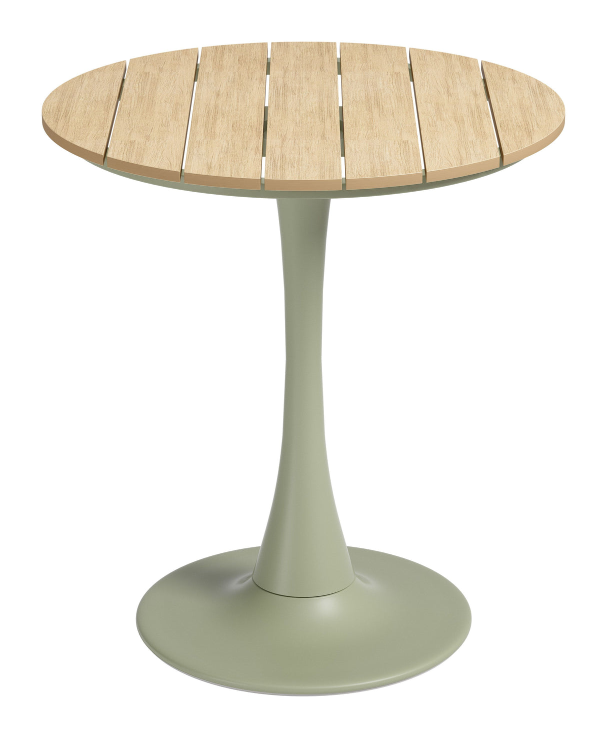 Oswego Bistro Table Green by Zuomod at Eve Furniture