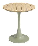 Oswego Bistro Table Green by Zuomod at Eve Furniture