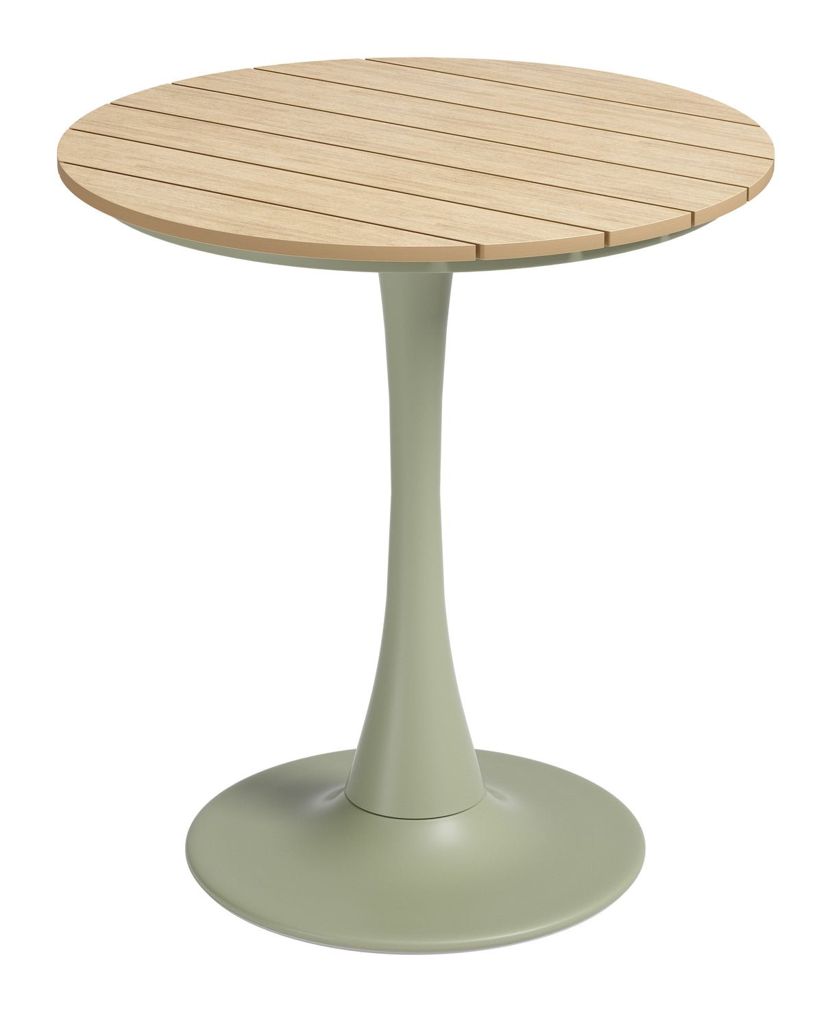 Oswego Bistro Table Green by Zuomod at Eve Furniture