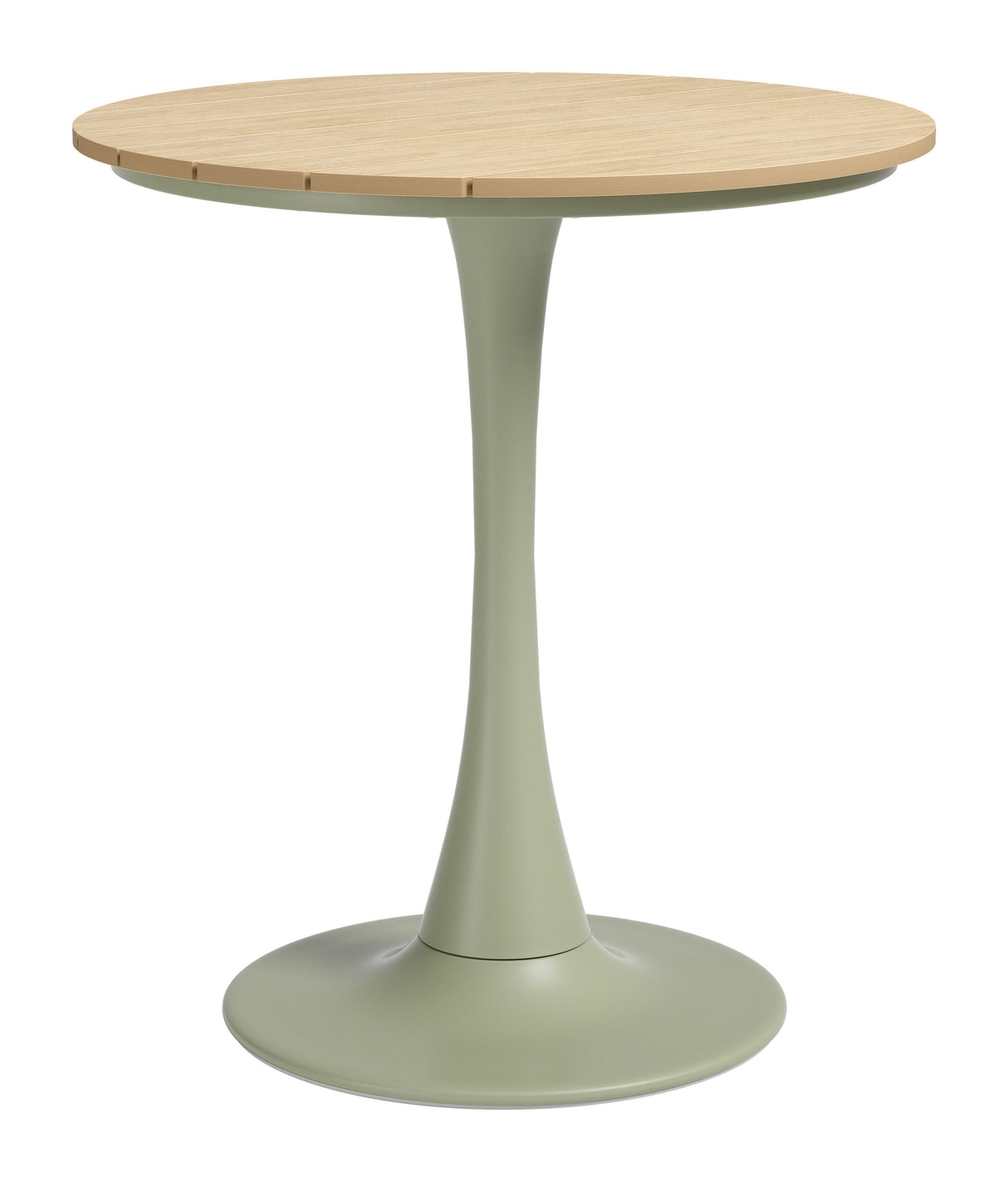 Oswego Bistro Table Green by Zuomod at Eve Furniture