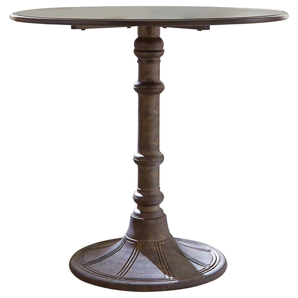Oswego Bronze Round 30-inch Bistro Dining Table by Coaster at Eve Furniture