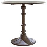 Oswego Bronze Round 30-inch Bistro Dining Table by Coaster at Eve Furniture