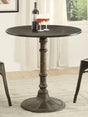 Oswego Bronze Round 30-inch Bistro Dining Table by Coaster at Eve Furniture