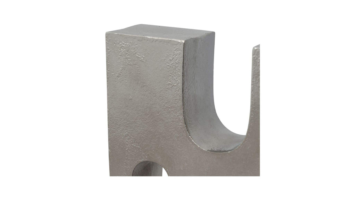 Odi Cast Aluminum Decorative Object