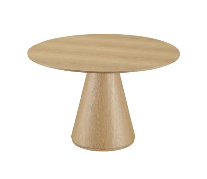 Otago Dining Table Round 54"- Oak by Moe's Home at Eve Furniture