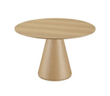 Otago Dining Table Round 54"- Oak by Moe's Home at Eve Furniture