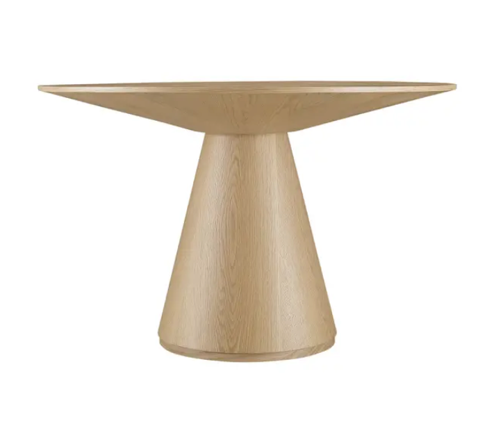 Otago Dining Table Round 54"- Oak by Moe's Home at Eve Furniture
