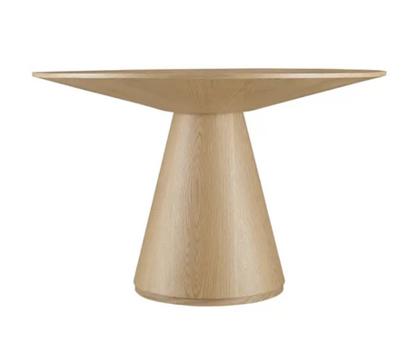 Otago Dining Table Round 54"- Oak by Moe's Home at Eve Furniture