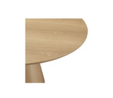 Otago Dining Table Round 54"- Oak by Moe's Home at Eve Furniture