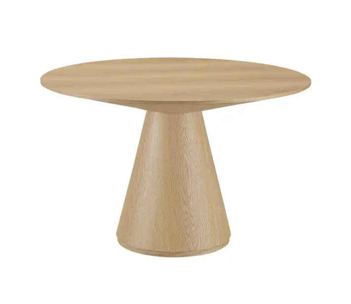 Otago Dining Table Round 54"- Oak by Moe's Home at Eve Furniture