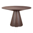 Otago Dining Table Round 54"- Walnut by Moe's Home at Eve Furniture