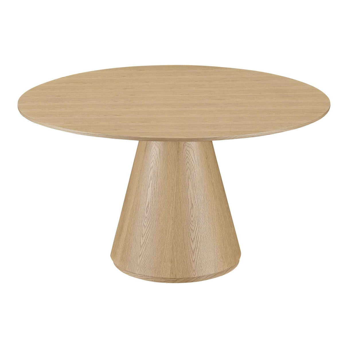 Otago Oak Round Dining Table by Moe's Home at Eve Furniture