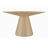 Otago Oak Round Dining Table by Moe's Home at Eve Furniture