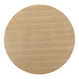 Otago Oak Round Dining Table by Moe's Home at Eve Furniture