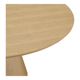 Otago Oak Round Dining Table by Moe's Home at Eve Furniture