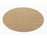 Otago Oval Dining Table - Oak by Moe's Home at Eve Furniture
