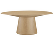 Otago Oval Dining Table - Oak by Moe's Home at Eve Furniture