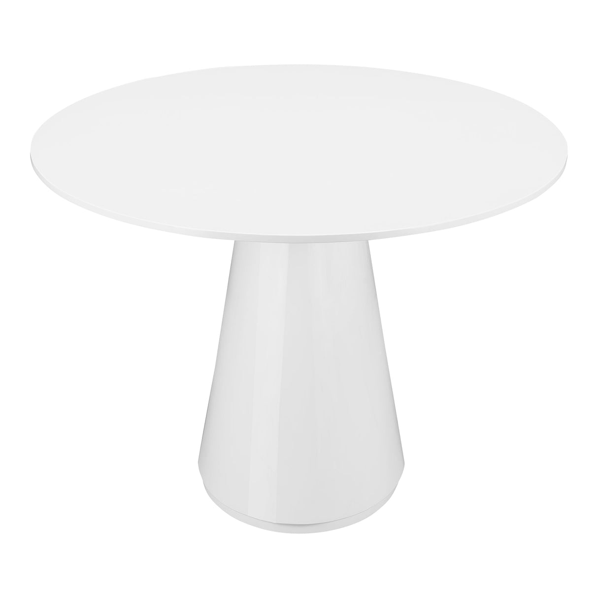 Otago White Oval Dining Table by MOES at Eve Furniture