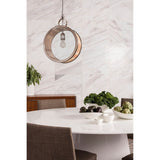 Otago White Oval Dining Table by MOES at Eve Furniture