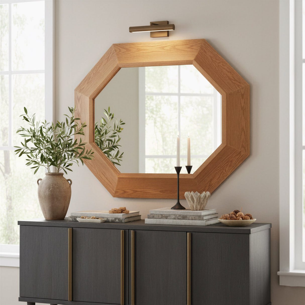 Otekant Natural Mirror by Zuomod at Eve Furniture