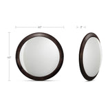Otis Blackened Bronze Mirror by MOES at Eve Furniture