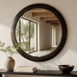 Otis Blackened Bronze Mirror by Moe's Home at Eve Furniture