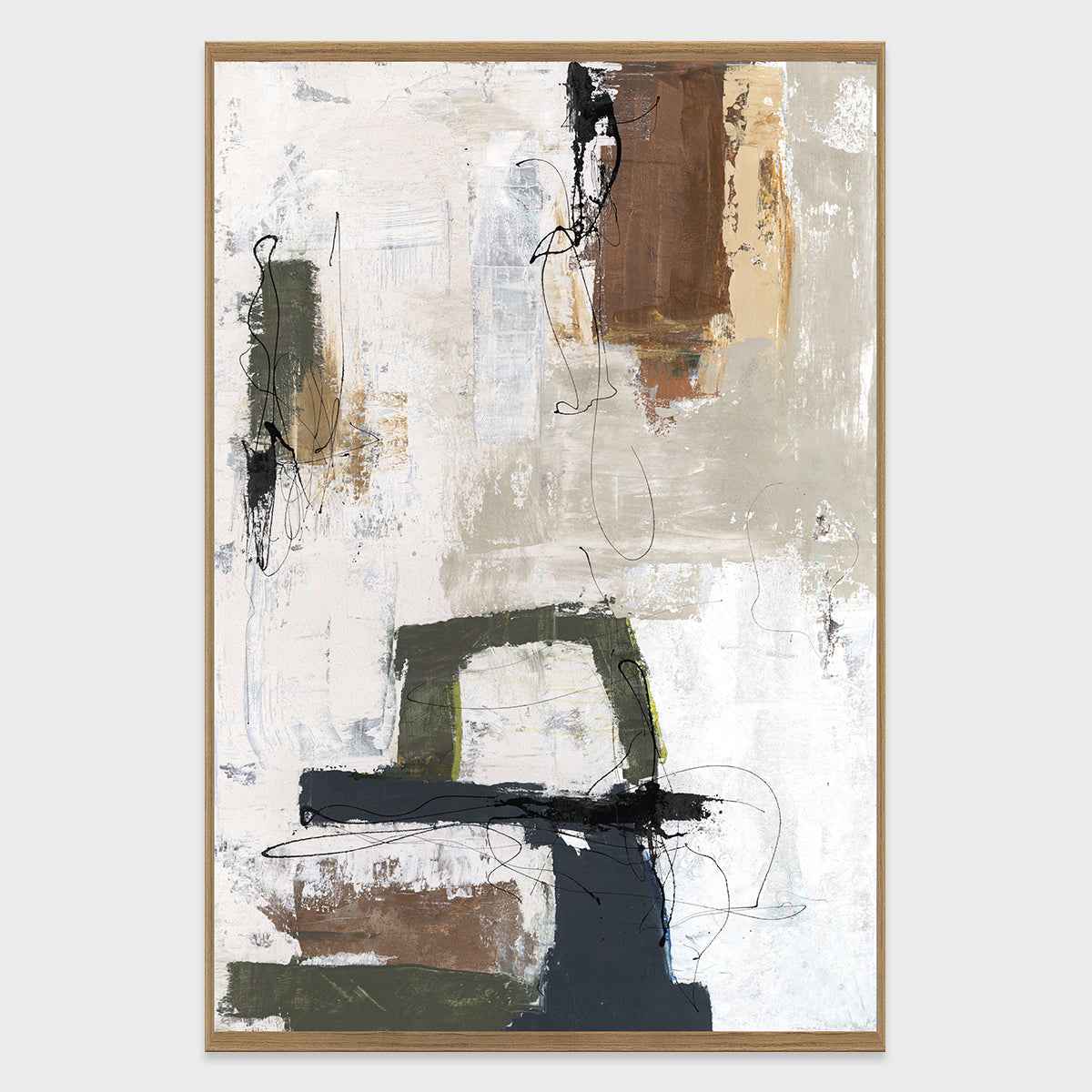 Otis Multicolor Painting Art by Buddy Whitlock by Classic Home at Eve Furniture