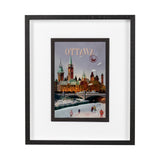 Ottawa Go Canada (M) by Mercana Studio a Framed Art Print Matted under Glass by Mercana at Eve Furniture