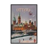 Ottawa Go Canada (SM) by Mercana Studio a Hand Embellished Decograph Framed Art Print by Mercana at Eve Furniture