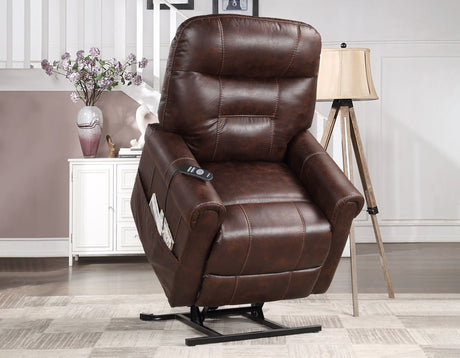 Ottawa Power Lift Chair with Heat and Massage, Walnut