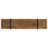 Otto Brown and Gunmetal 4-drawer Solid Wood 70" TV Stand by Coaster at Eve Furniture