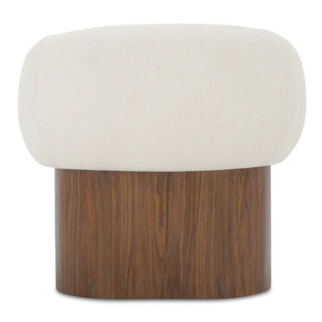 Otto Flecked Cream Accent Chair by MOES at Eve Furniture