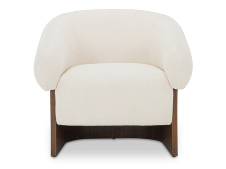 Otto Flecked Cream Accent Chair by MOES at Eve Furniture