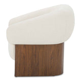Otto Flecked Cream Accent Chair