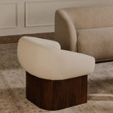 Otto Flecked Cream Accent Chair by Moe's Home at Eve Furniture