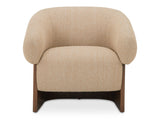 Otto Flecked Tan Accent Chair by MOES at Eve Furniture