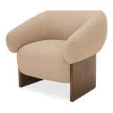 Otto Flecked Tan Accent Chair by Moe's Home at Eve Furniture