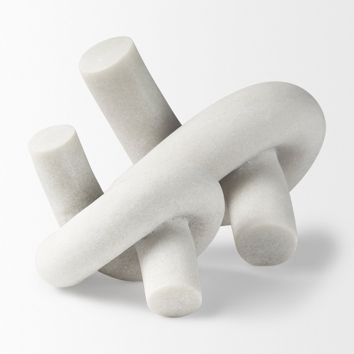 Otto Granite Resin Large Knot Sculpture Decorative Object by Mercana at Eve Furniture