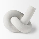 Otto Granite Resin Large Knot Sculpture Decorative Object by Mercana at Eve Furniture