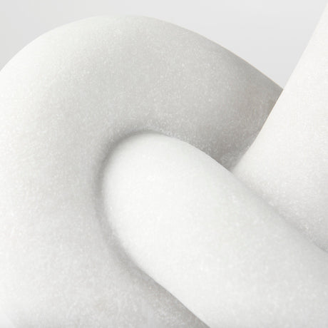 Otto Granite Resin Large Knot Sculpture Decorative Object by Mercana at Eve Furniture