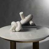 Otto Granite Resin Large Knot Sculpture Decorative Object by Mercana at Eve Furniture