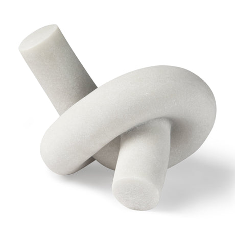 Otto Granite Resin Large Knot Sculpture Decorative Object by Mercana at Eve Furniture