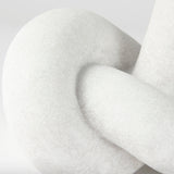Otto Granite Resin Small Knot Sculpture Decorative Object by Mercana at Eve Furniture