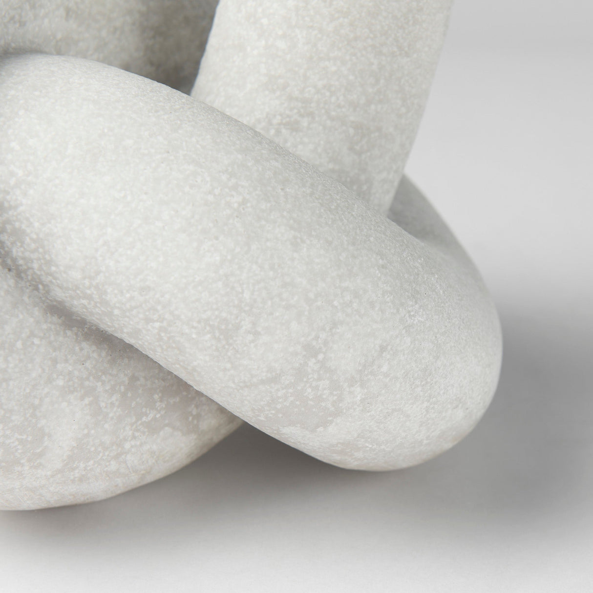 Otto Granite Resin Small Knot Sculpture Decorative Object by Mercana at Eve Furniture