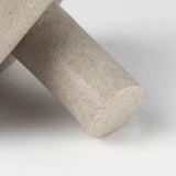 Otto Sandstone Resin Large Knot Sculpture Decorative Object by Mercana at Eve Furniture