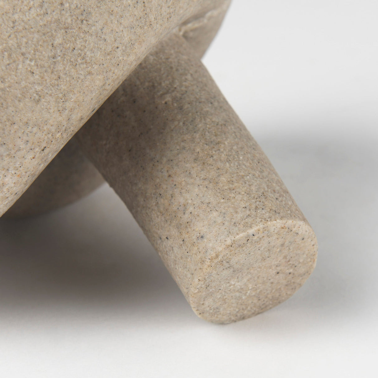 Otto Sandstone Resin Small Knot Sculpture Decorative Object by Mercana at Eve Furniture