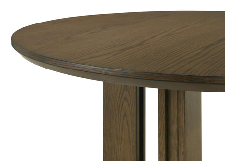 Ottowa Brown 47-inch Round Counter Height Dining Table by Coaster at Eve Furniture