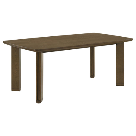 Ottowa Brown 7-Piece Rectangular Wood Dining Room Set by Coaster at Eve Furniture