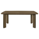 Ottowa Brown 7-Piece Rectangular Wood Dining Room Set by Coaster at Eve Furniture