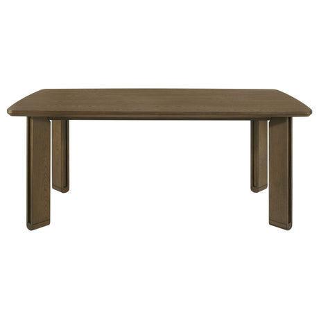Ottowa Brown 7-Piece Rectangular Wood Dining Room Set by Coaster at Eve Furniture